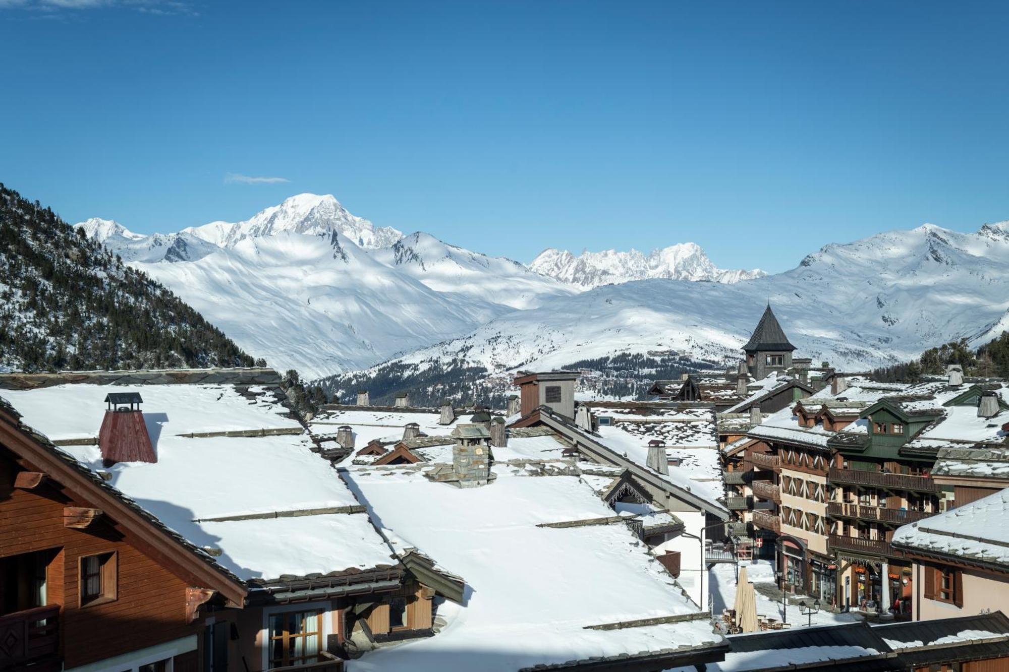 Appt Renove, 6 Personnes Arc 1950 Vue Exceptionnelle Montblanc, Sauna, Hammam, Piscine Int Et Ext Les Arcs  Luaran gambar