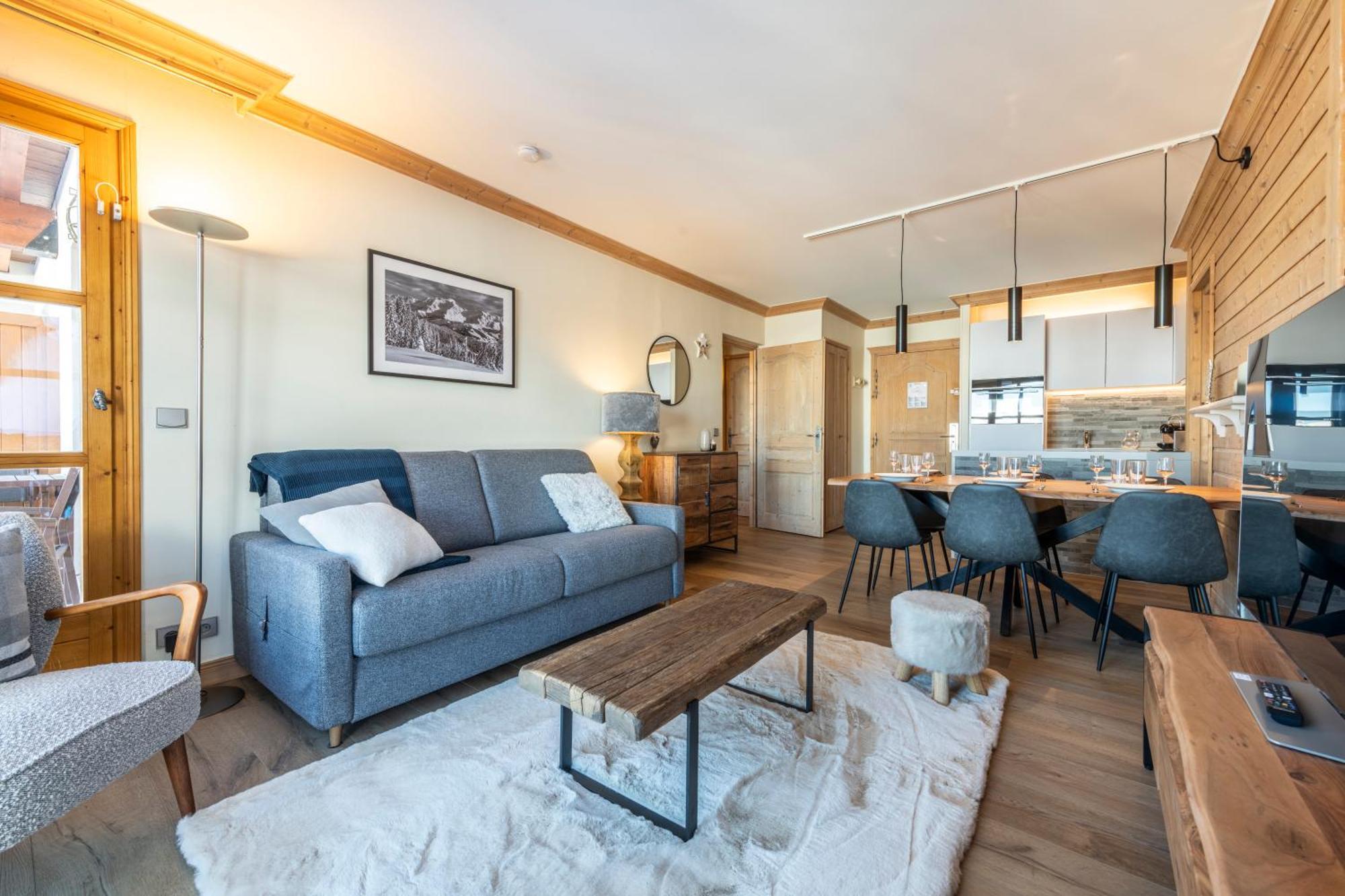 Appt Renove, 6 Personnes Arc 1950 Vue Exceptionnelle Montblanc, Sauna, Hammam, Piscine Int Et Ext Les Arcs  Luaran gambar