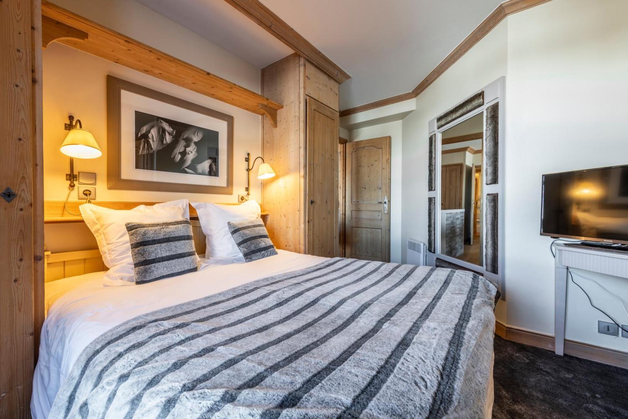 Appt Renove, 6 Personnes Arc 1950 Vue Exceptionnelle Montblanc, Sauna, Hammam, Piscine Int Et Ext Les Arcs  Luaran gambar