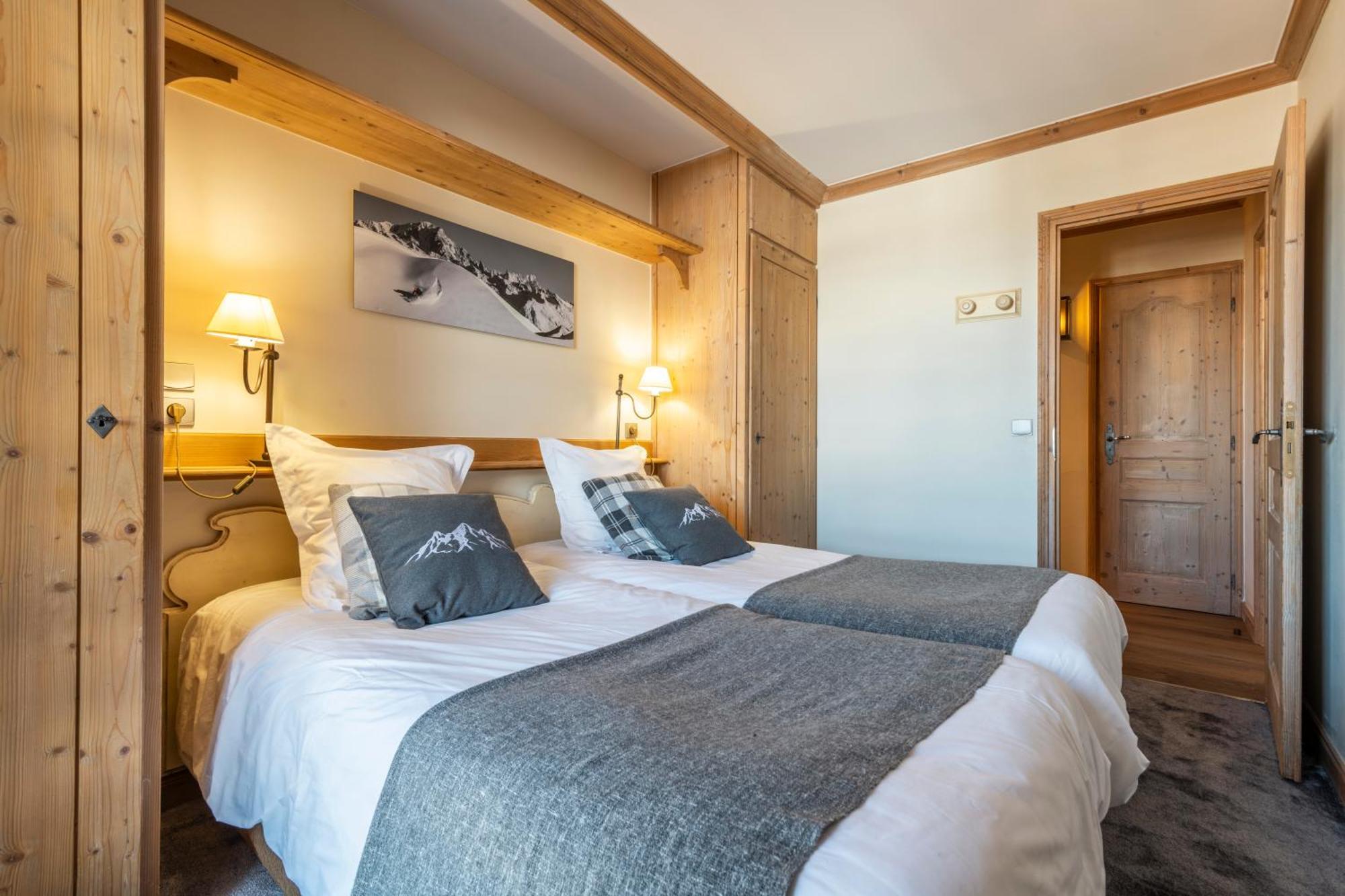 Appt Renove, 6 Personnes Arc 1950 Vue Exceptionnelle Montblanc, Sauna, Hammam, Piscine Int Et Ext Les Arcs  Luaran gambar